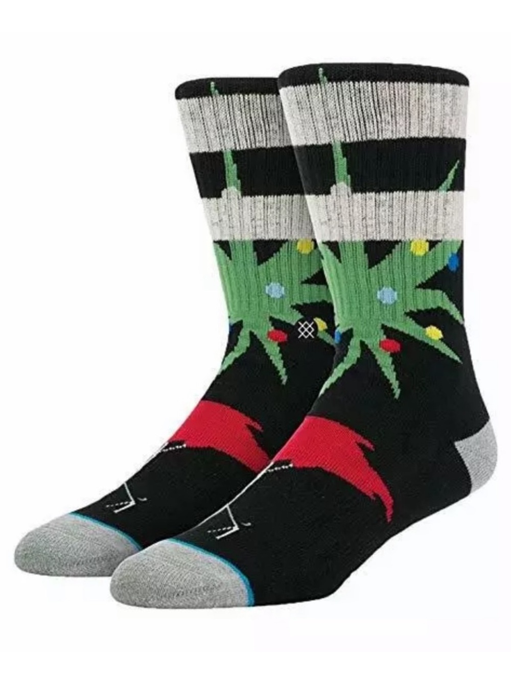 $13❤️‍🔥 Stance DASHER Tropical Holiday Crew Socks Flamingo NEW LARGE L Mens